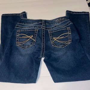 Silver Suki Capri jeans 👖 size 25